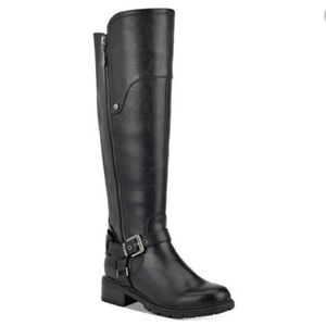 GBG LOS ANGELES TEALIN WIDE-CALF BOOTS